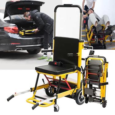 Imagem de Cadeira De Rodas EléTrica Para Subir Escadas-DobráVel,Capacidade De Carga: 356 Libras, Para FáCil MovimentaçãO De MóVeis Pesados Para Cima/Para Baixo Escadas