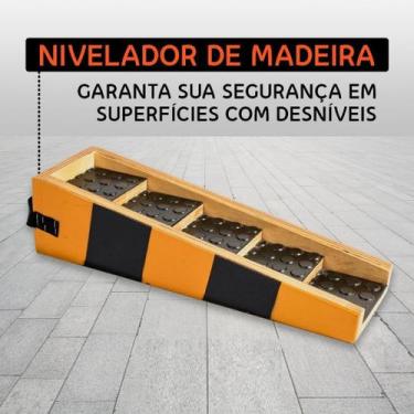 Imagem de Nivelador Profissional Para Pés Escada - Em Madeira - Forplas