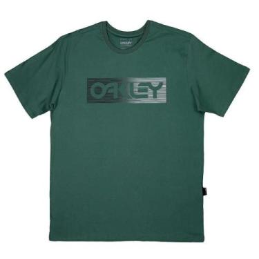 Imagem de Camiseta Oakley B1b Lines Graphic Sm24 Surplus Green