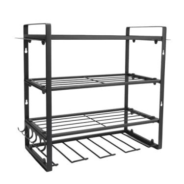 Imagem de Organizador de Ferramentas Elétricas para Armazenamento de Ferramentas, Suporte de Ferramentas e Rack de Armazenamento para Organização de Garagem de Oficina, Suporte de Broca de