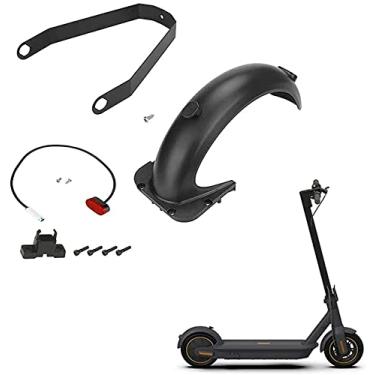 Imagem de YBang O kit de peças sobressalentes para scooter inclui para-choque traseiro + suporte de para-lama + lanterna traseira de LED para Segway Ninebot Max G30 / Max G30 E / G30 LP acessórios de scooter
