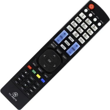 Imagem de Controle remoto vc8216 cine - Royal, Preto