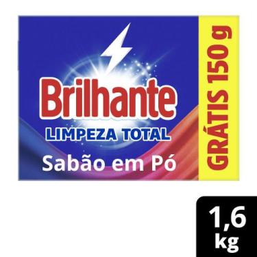 Imagem de Lava Roupas em Pó Brilhante Roupas Brancas e Coloridas Limpeza Total 1