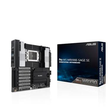 Imagem de Placa mãe ASUS Pro WS WRX90E-SAGE SE CEB Workstation, processadores AMD Ryzen™ Threadripper™ PRO 7000 WX-Series, ECC R-DIMM DDR5, 32 Power-Stage, 7xPCIe 5.0 x 16, PCIe 5.0 M.2, 10 Gb