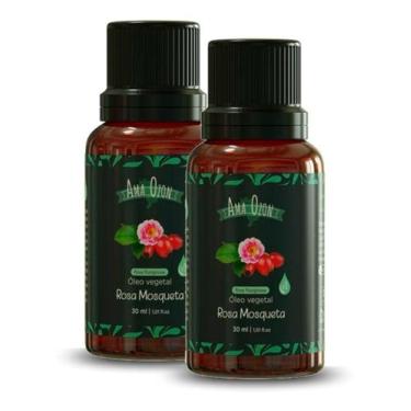 Imagem de Rosa Mosqueta Óleo Vegetal Clareador De Manchas 2X30Ml - Amaozon