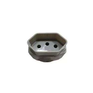 Imagem de  plug fêmea 180 2 polos + terra 10a cinza  - weg