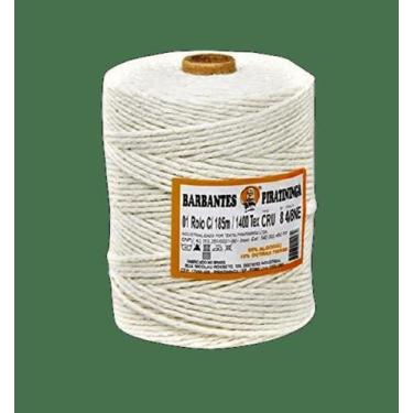 Imagem de Barbante Nº8 com 185 metros cru - Têxtil Piratininga