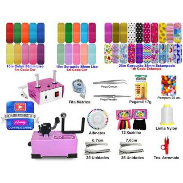 Imagem de Maquina De Fazer Laço E Cortar Fita Pinça Bico De Pato - K15 - Artmaq