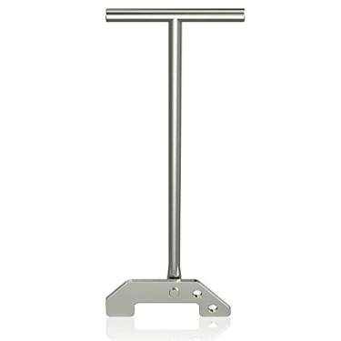 Imagem de Chave de desbloqueio de triturador de lixo, chave de descarte de lixo, ferramenta de chave de descarte de lixo prata, para remover desentupimento da pia da cozinha acima da pia