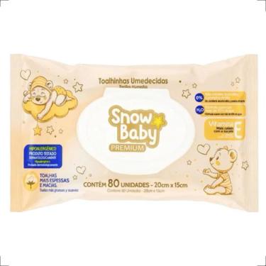 Imagem de Toalha Umedecida Snowbaby Premium 80 Unidades