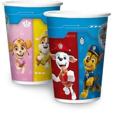 Imagem de Copo Papel 180ml Patrulha Canina C/8 Regina
