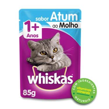 Imagem de Ração para gatos atum - whiskas
