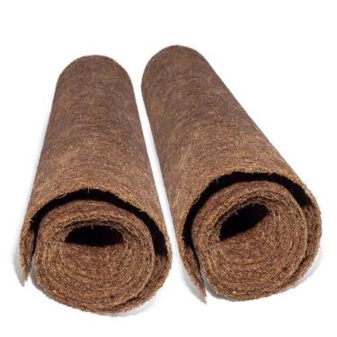 Imagem de Kit C/2 Manta Fibra de Coco Calandrada 1Mx1Mx4mm - CQ