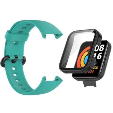Imagem de Kit Pulseira + Full Case para Mi Watch 2 Lite - Estilo no Pulso, Verde