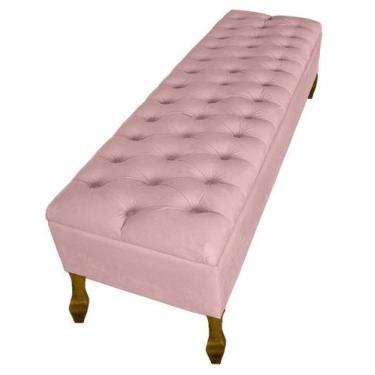 Imagem de Sapateira Recamier Iza De Decoração Para Quarto Para Cama Box Casal Qu