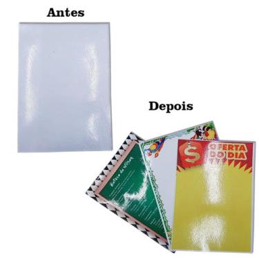 Imagem de 30 Fls de Papel Plastic Sublimável - Premium