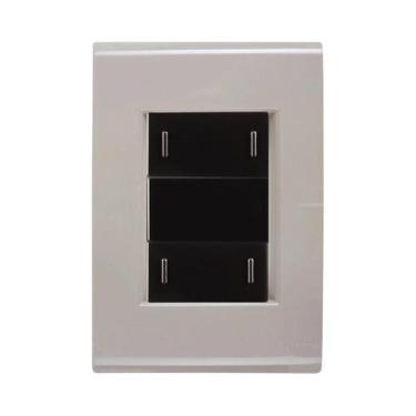 Imagem de Interruptor 2t paralelo liz fendi com grafite tramontina - 100022