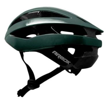 Imagem de Capacete Bike Arbok Evo Verde Escuro e Preto, M, Verde escuro