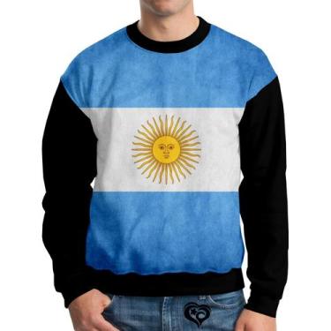 Imagem de Moletom Argentina Adulto Buenos Aires UNISSEX blusa casaco - Alemark, 