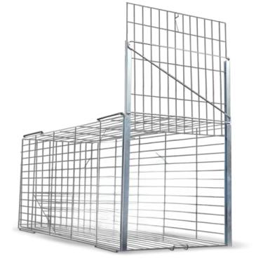 Imagem de Gaiola Gatoeira Gatos Animais Pequeno Transporte Resgate