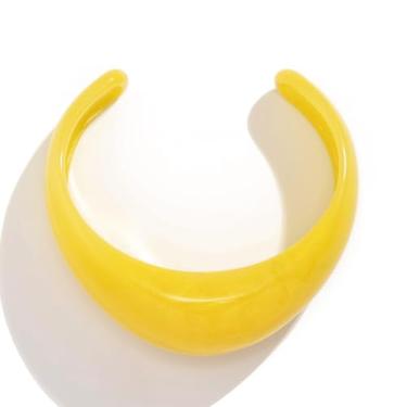 Imagem de SCRDPRAD Pulseira de resina colorida, irregular, transparência, grossa, larga, acrílica, geométrica, bijuteria para mulheres, Natal, Natal, Natal, Natal, Natal, Natal, Natal, middle, Resina, Sem Pedra