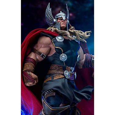 Imagem de Estátua Thor Unleashed Deluxe - Marvel Comics - Escala de Arte 1/10 - Iron Studios