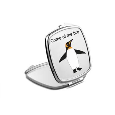 Imagem de SpreadPassion Espelho compacto Unicorn Lady, amante de presente de unicórnio, espelho fotográfico Crazy Unicorn Lady, espelho de maquiagem de viagem, espelho pequeno de mão, espelho de bolso portátil,