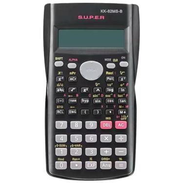 Imagem de Calculadora Científica Premium Com Display Duplo E 240 Funções Matemática - 10+2 Desligamento Automático Edição Eletrônica Engenharia Física Química Faculdade Cursos Pilha AAA Cor Preto