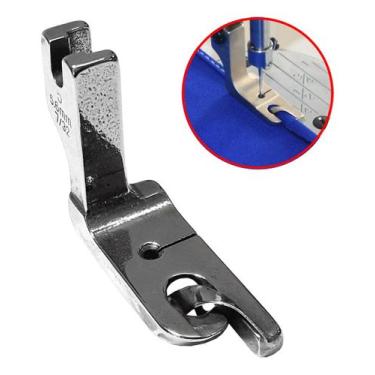 Imagem de Calcador Bainha Barra Fina 5,6mm Juki Brother Jack Gemsy Ind - Evolver