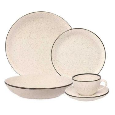 Imagem de Aparelho de Jantar 30 Peças Flat Duna Oxford
