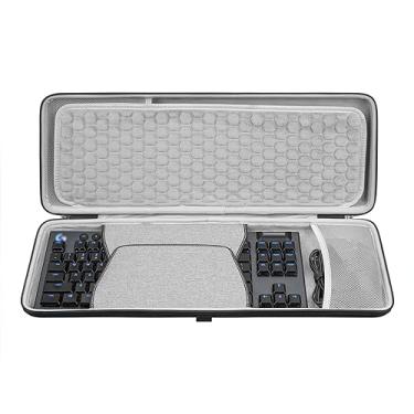 Imagem de GEEKRIA Geekria Tkl Teclado + Mouse Combo Case, Bolsa De Transporte De Viagem Rígida Para Tkl 80% Compacto 87 Teclas Teclado Mecânico Para Jogos De Computador, Compatível Com Logitech G915 Tkl + G50