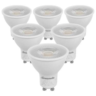 Imagem de Lâmpada LED DEWENWILS GU10 regulável 7W (50W Equiv) 5000K