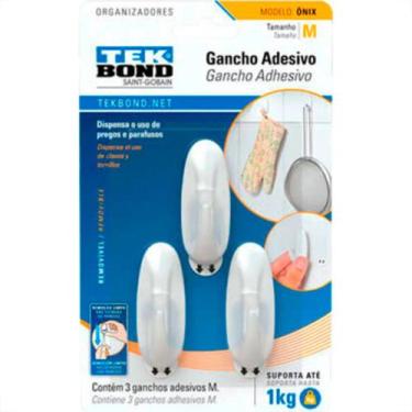 Imagem de Tek Gancho  Onix Branco M C/03 - TEK BOND