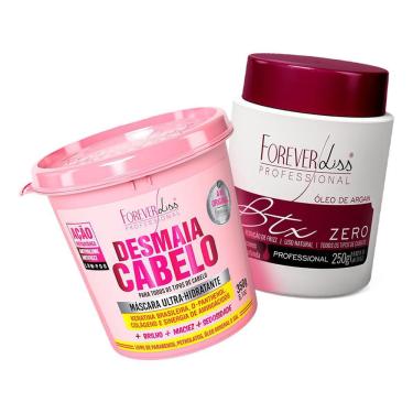 Imagem de Forever Liss Desmaia Cabelo 350G + Botox Argan 0% Formol