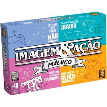 Imagem de Jogo de Tabuleiro - Imagem e Ação Maluco - Grow - 4694