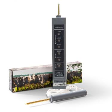 Imagem de Voltimetro Analogico Para Cerca Elétrica Zebu Tensão Até 12000v