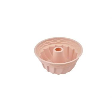 Imagem de Forma De Silicone Para Bolo\pudim 23 Cm Rosa 5232 - Wellmix