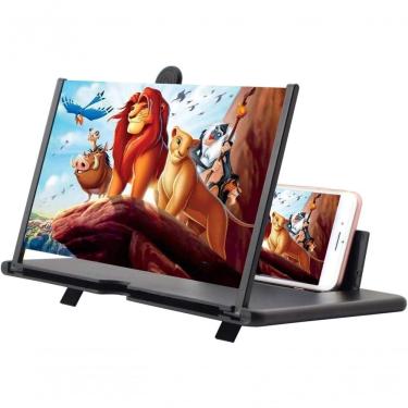 Imagem de Lupa De Tela , 3D Hd Para Celular, Ampliar Ampliação De Ampliação De Ampliação, Preto G