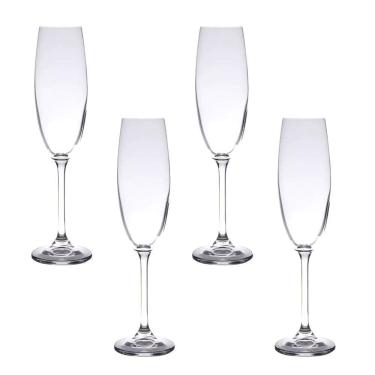 Imagem de Jogo 4 Taças Cristal Para Champagne Gastro-colibri 220ml