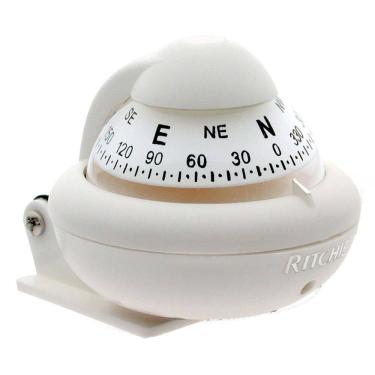 Imagem de Bússola marinha Ritchie Navigation X-10W-M Sport, branca, 5 cm