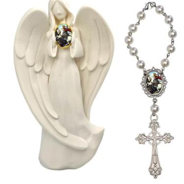 Imagem de Imagem Estatua São Jorge Decoração Casa Capelinha Cantinho de oração C