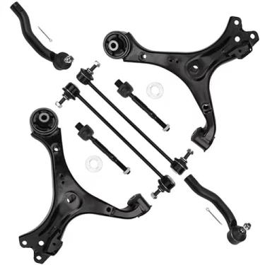 Imagem de BRTEC Kit De Braço Controle Inferior Dianteiro Para Honda Civic 2013, 2014 E 2015 Com Junta Esférica Barra Estabilizadora