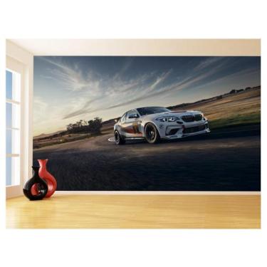 Imagem de Papel De Parede 3D Carro Bmw M3 M2 Serie Sport 3,5M Car29 - Você Decor