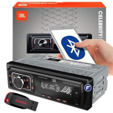 Imagem de Mp3 Player Jbl Som Automotivo Aparelho Som Bluetooth Usb Sd + Pendrive