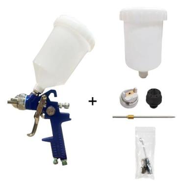 Imagem de PISTOLA DE PINTURA 827A1 GRAVIDADE + KIT BICO E AGULHA PISTOLA DE PINT