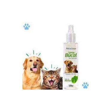 Imagem de Spray bucal menta pet clean - petclean