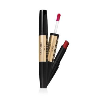 Imagem de Eudora Glam Micro Plump Batom Duo Vermelho Único 1,8g