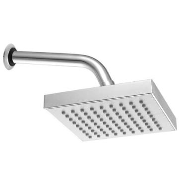 Imagem de Ducha de Parede Cano de Metal 15cm e Bojo em Abs Athena Plus 1964 Bl M