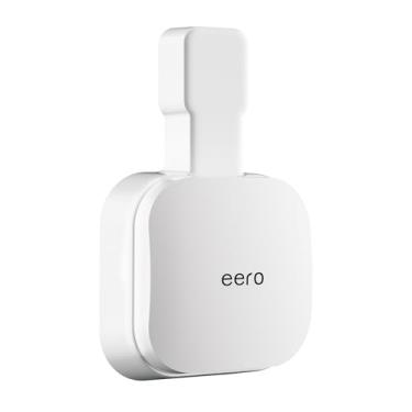 Imagem de Suporte de tomada de parede compatível com sistema Wi-Fi eero Pro 6e/Pro 6 Mesh, gerenciamento de cabos integrado, sem fios bagunçados, economia de espaço (1 pacote)
