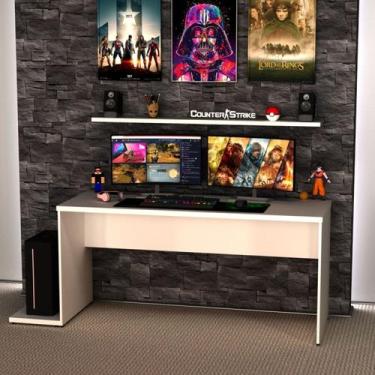 Imagem de Mesa para Computador Gamer 160x60 Cm - Netmobil
